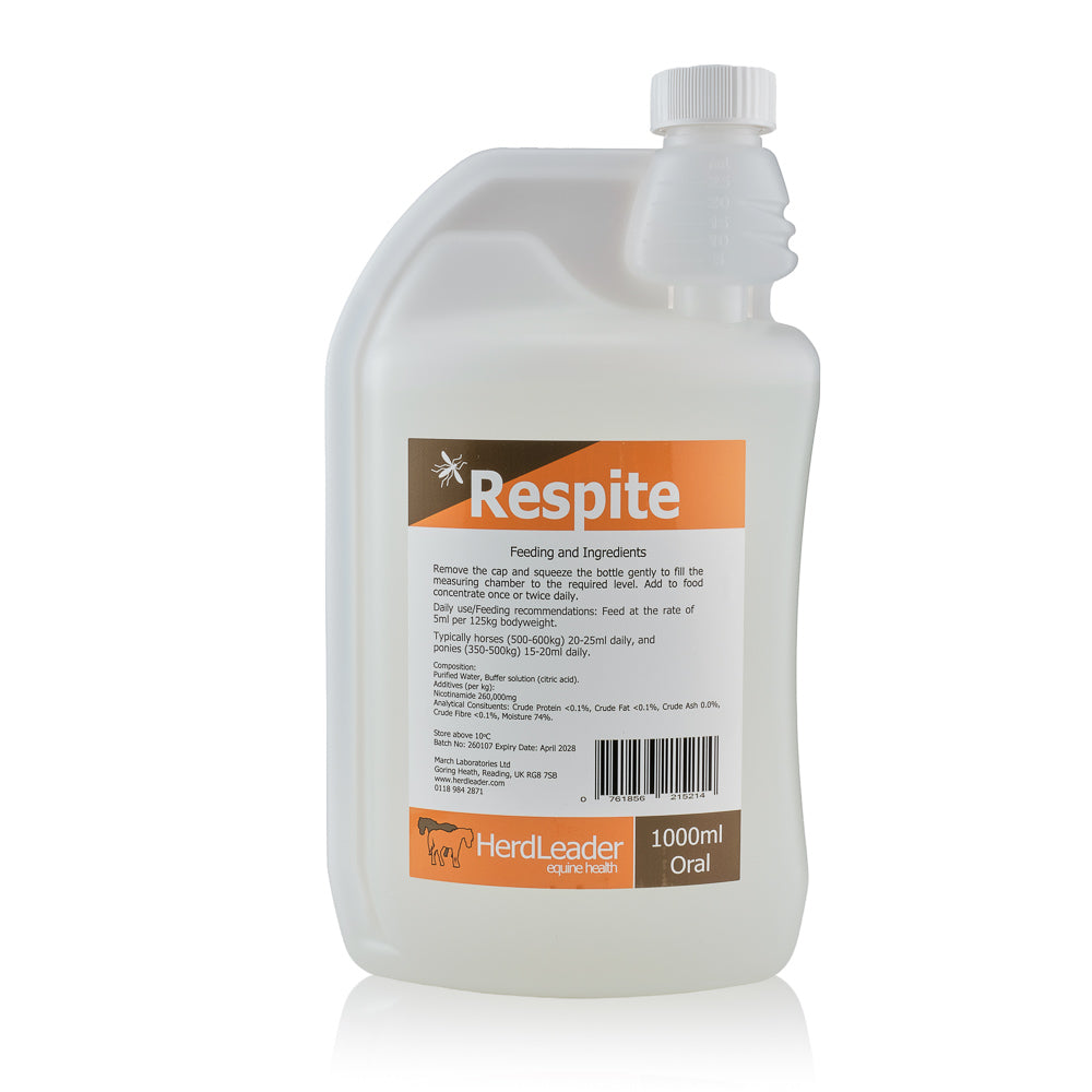Herdleader's Respite - Oral supplement for insect bite irritation & summer allergies