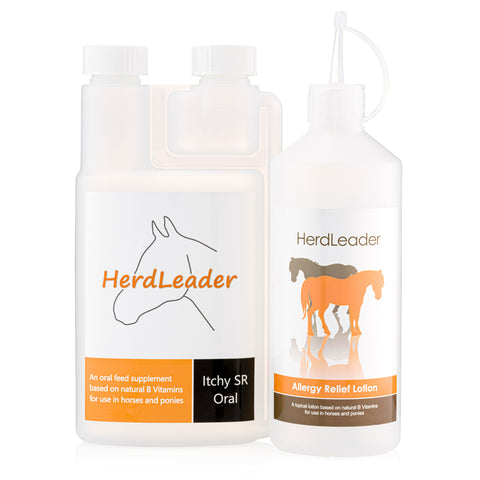 HerdLeader Combi-Pack - oral & topical support for summer skin care